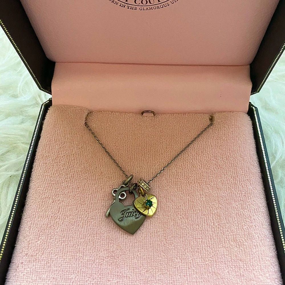 Vintage Juicy Couture charm necklace - Picture 2 of 4